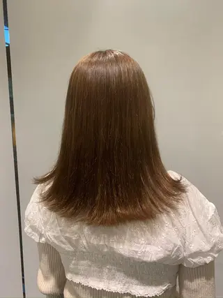 ミディアム 💎透明感カラー Sarina💎のヘアスタイル