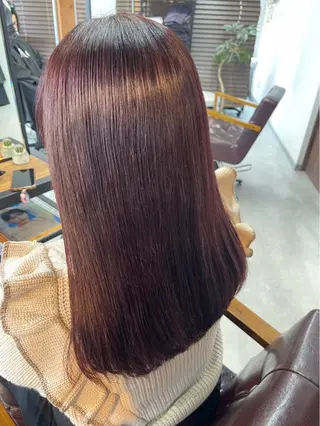 ロング カラー ｼﾉｻﾞｷ ｷﾅのヘアスタイル