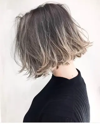 ショート カラー ケア剤オタク×海外 ヘア長谷川裕起のヘアスタイル
