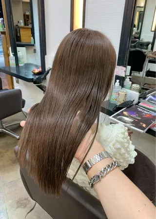ロング カラー 矢野 晃平のヘアスタイル