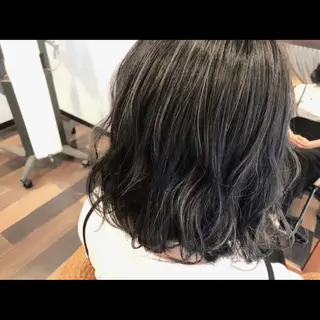 ショート カラー パーマ ヘアアレンジ メンズ 【mokuオーナー】 ちはるのヘアスタイル