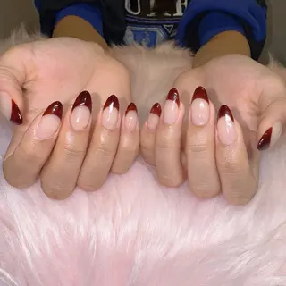 ネイル RIEKO🍒 ワンホン♡推しネイルのネイルデザイン