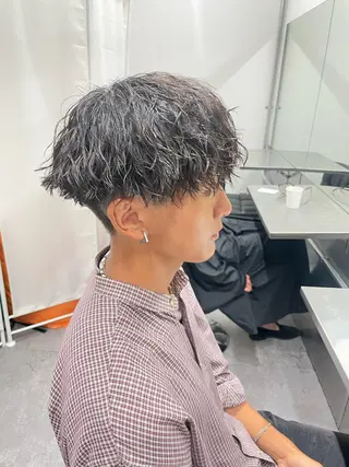 パーマ メンズ 町田エリアＮｏ．１/ パーマ特化/太田京希のヘアスタイル