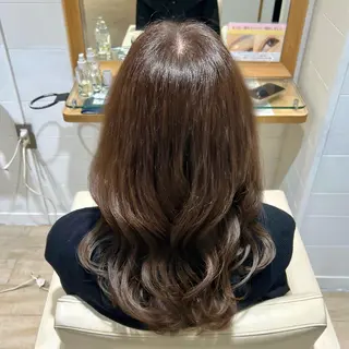 セミロング カラー モデル募集 セイノチヒロのヘアスタイル