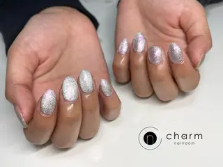 ネイル ネイルルーム チャームのネイルデザイン