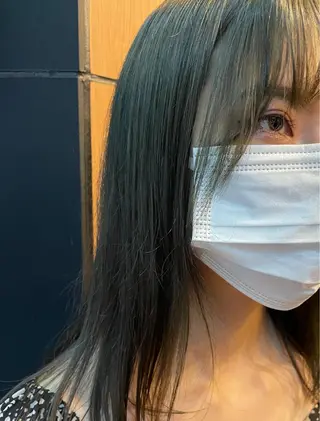 セミロング カラー ヘアアレンジ カウンセリング重視 🌿Tsuyukiのヘアスタイル
