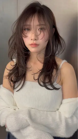 ロング chorule所属・縮毛矯正/髪質改善 地域NO1のヘアスタイル