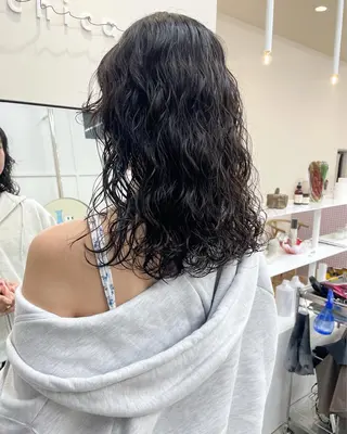 セミロング ボブカットモデル/パ ーマ/harunaのヘアスタイル