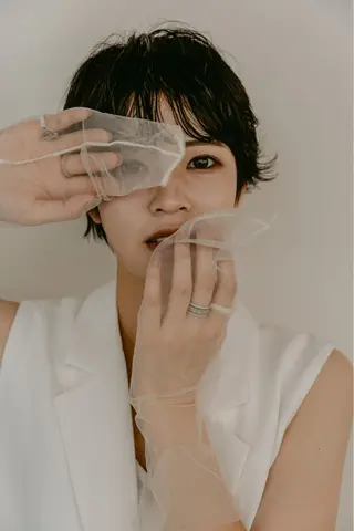 ショート ツジガキ ユウスケのヘアスタイル