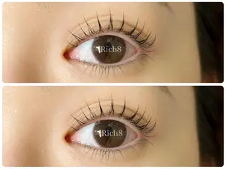 マツエク・マツパ Rich8原宿店 受付担当のマツエク・マツパデザイン