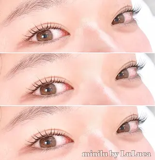 マツエク・マツパ -minilu- 【蛍池/豊中】のマツエク・マツパデザイン