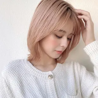 ミディアム 艶髪ストレート❇️ レイヤー❇️出町光流のヘアスタイル