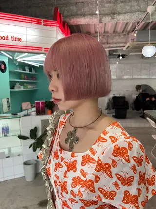 ショート 💥ウルフカット デザインあんな💥のヘアスタイル