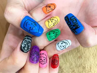 ネイル 中川 愛理のネイルデザイン