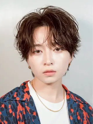 カラー パーマ ヘアアレンジ メンズ 【パーマの達人】 🔥横浜メンズ/允のヘアスタイル