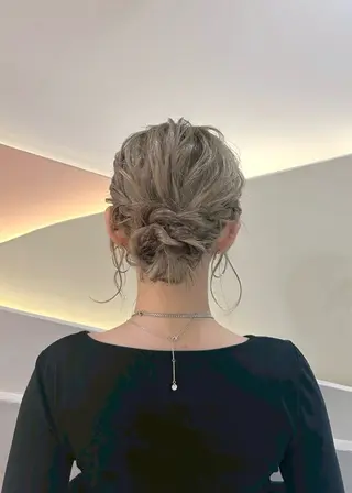 ロング ヘアアレンジ sana 韓国ヘア🌿のヘアスタイル
