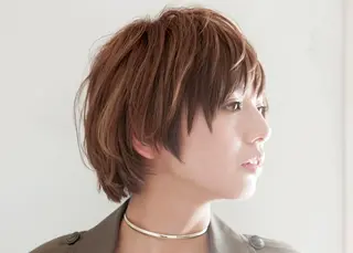 ショート カラー 古田 佳規のヘアスタイル