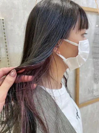 カラー 三村 桜生のヘアスタイル