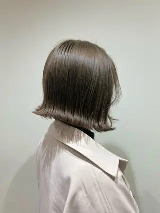 ミディアム 梅山 美侑のヘアスタイル