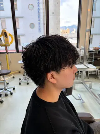 パーマ メンズ ✨似合わせ特化美容師 WILL上村 拳吾のヘアスタイル