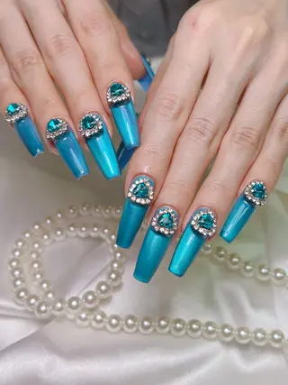 ネイル lucky nail 歌舞伎町のネイルデザイン