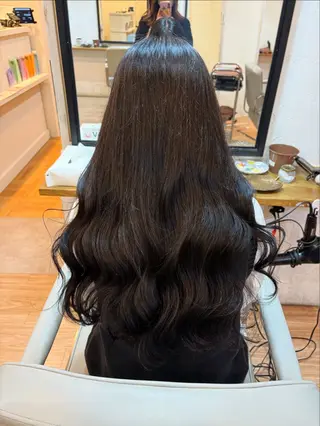 ロング 韓国ヘアー🇰🇷 MIWAのヘアスタイル