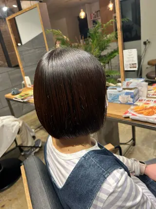 ミディアム 長谷川 まほろのヘアスタイル