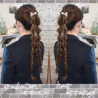 ロング ヘアアレンジ GR 髪質改善トリートメント×ヘッドスパ【ジーアール】所属・🌺中村🌺毎日楽し くなる髪をご提案✨のヘアスタイル