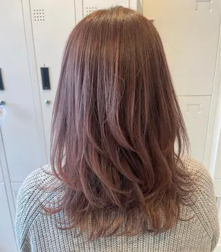 ミディアム .sirohair momoka🫧のヘアスタイル