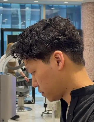 メンズ 🎸銀座/メンズ パーマ特化ren🎸のヘアスタイル