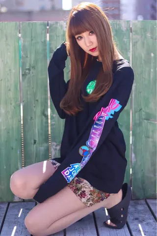 ロング 荒木 ユウのヘアスタイル