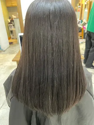 ロング 中顔面短縮 顔まわり新田大翔のヘアスタイル