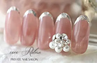 ネイル 自爪育成ネイルサロン ココリュバンのネイルデザイン
