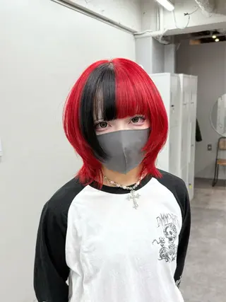 ミディアム ウルフ・ボブ モデル✵HARUTOのヘアスタイル