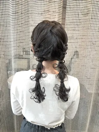 ロング rinrin 天文館のヘアスタイル