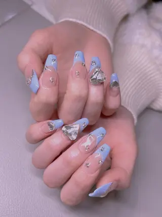 ネイル 長さだし専門店 M2　rikaのネイルデザイン