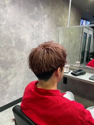 カラー メンズ 内藤 翼のヘアスタイル