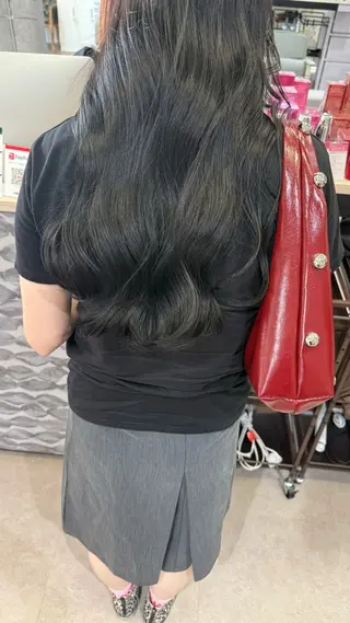 ロング RUKA👱🏻 メンズカットパーマのヘアスタイル