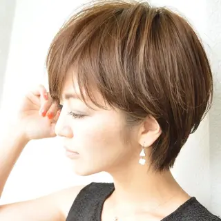 ショート ショートは任せて ミヤザキのヘアスタイル
