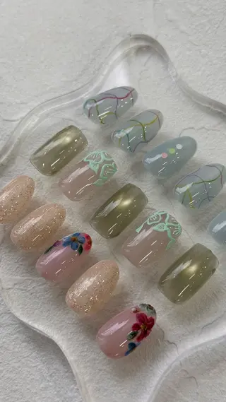 ネイル HARUKA ネイリスト福岡/薬院のネイルデザイン