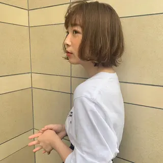 ショート メンズ縮毛矯正 ニュアンスパーマのヘアスタイル
