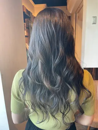 ロング カラー 松本|似合わせ眉 ×まつげパーマ×ヘアの眉毛・アイブロウイメージ