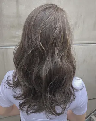 セミロング カラー 北間 寛哉のヘアスタイル