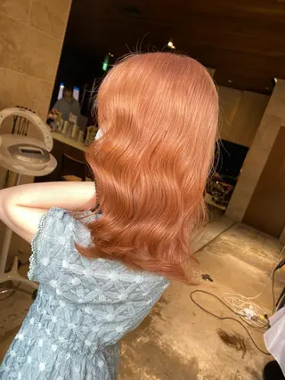 カラー 顔まわりの神様✨ 透明感カラー藤嶋秀幸のヘアスタイル