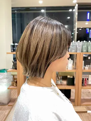 ショート レイヤー／大宮／韓国 🤍AYA🤍のヘアスタイル