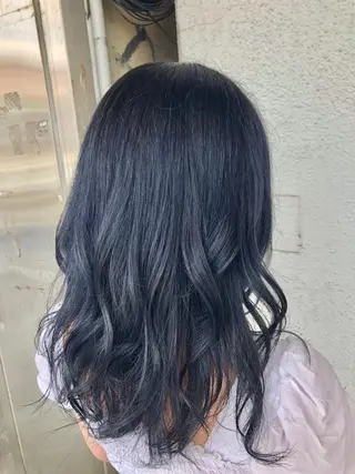 カラー ダブルスキルエクステ /羽エクステ白石宇由のヘアスタイル