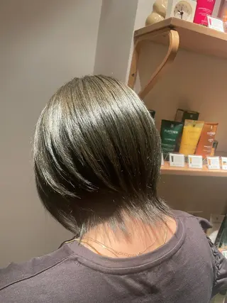 ミディアム 神 嵩徳のヘアスタイル