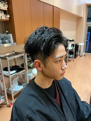 メンズ 柴田 綺音のヘアスタイル