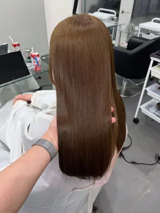 ロング カラー レイヤーカット/韓国 /縮毛矯正/amiのヘアスタイル