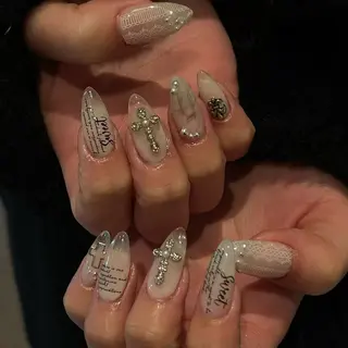 ネイル 🎀kira 長さだし💗モチ最高のネイルデザイン